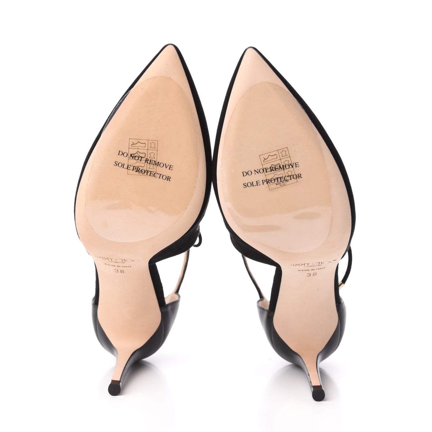 Jimmy Choo Suede Nappa Vanessa 85 Pumps 38 Black 703364 – FASHIONPHILE