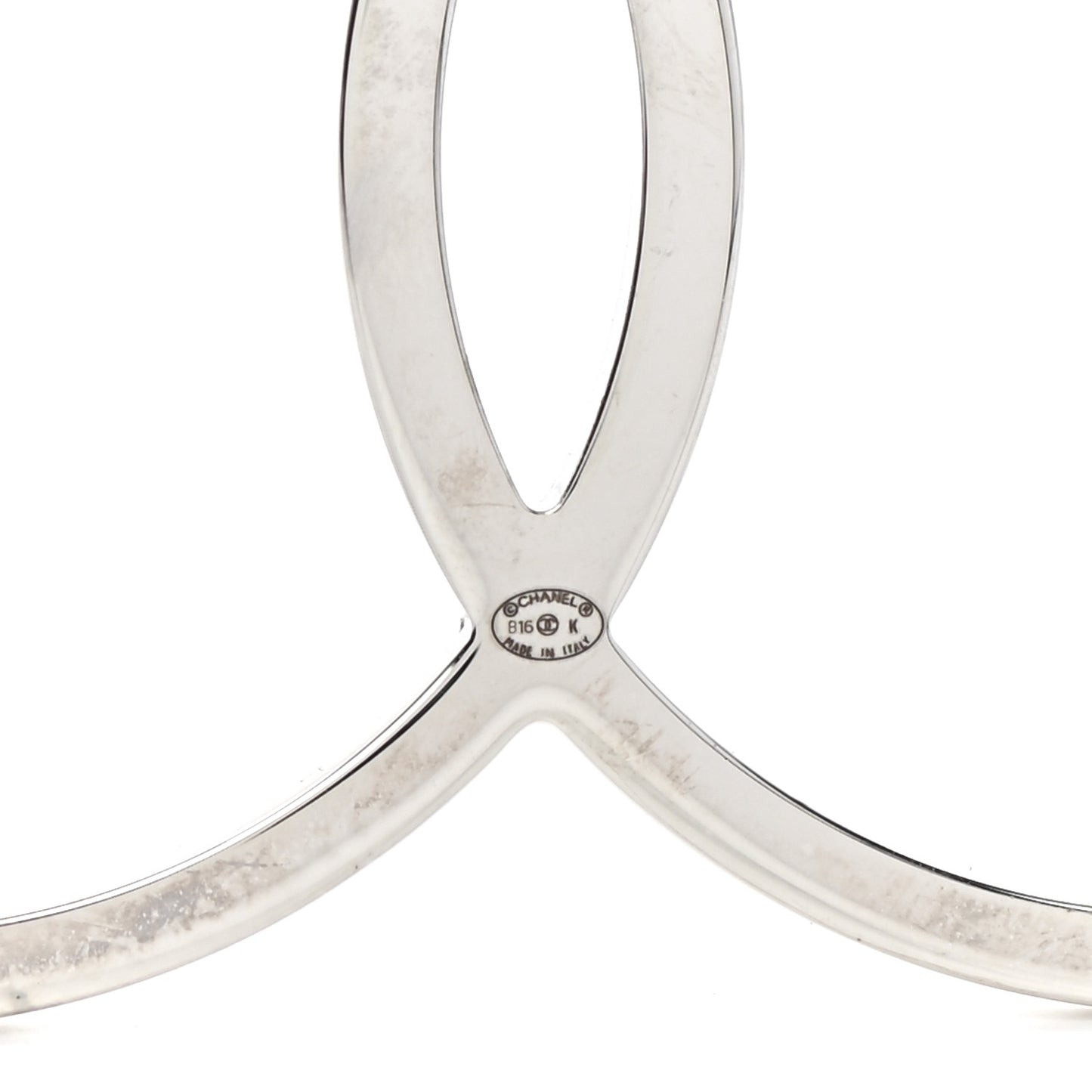 Strass Crystal Peace Sign Emoji Brooch Silver