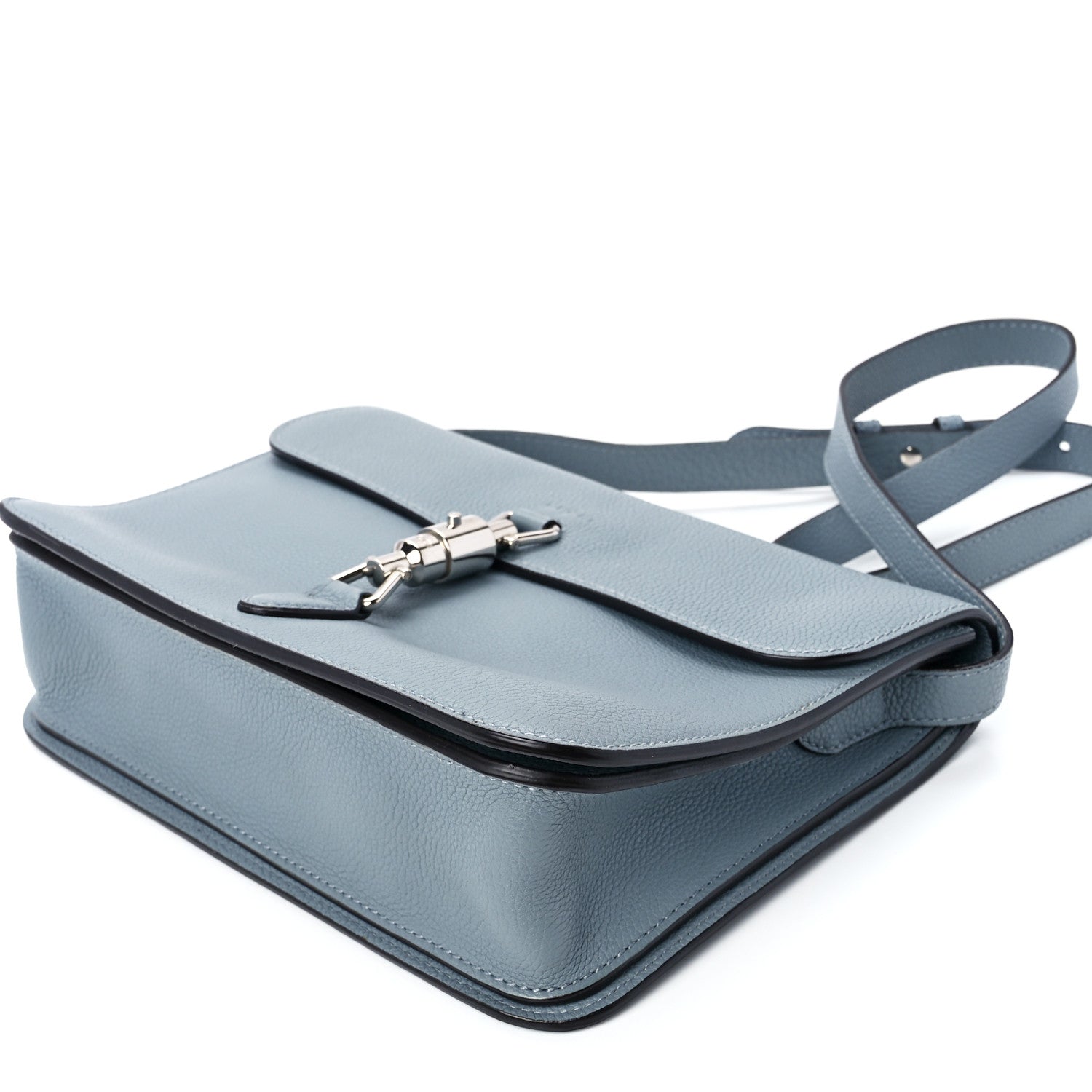 Gucci Soft Calfskin Small Jackie Shoulder Bag Grey 12 of 12