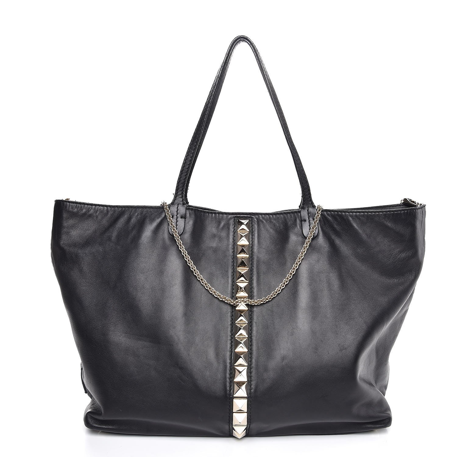 Valentino Garavani Vitello Va Va Voom Tote Black 1 of 13