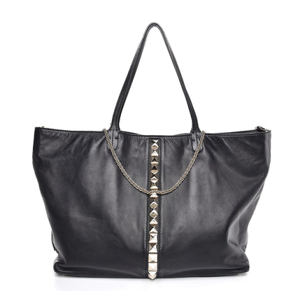 Valentino Garavani Vitello Va Va Voom Tote Black 1 of 13