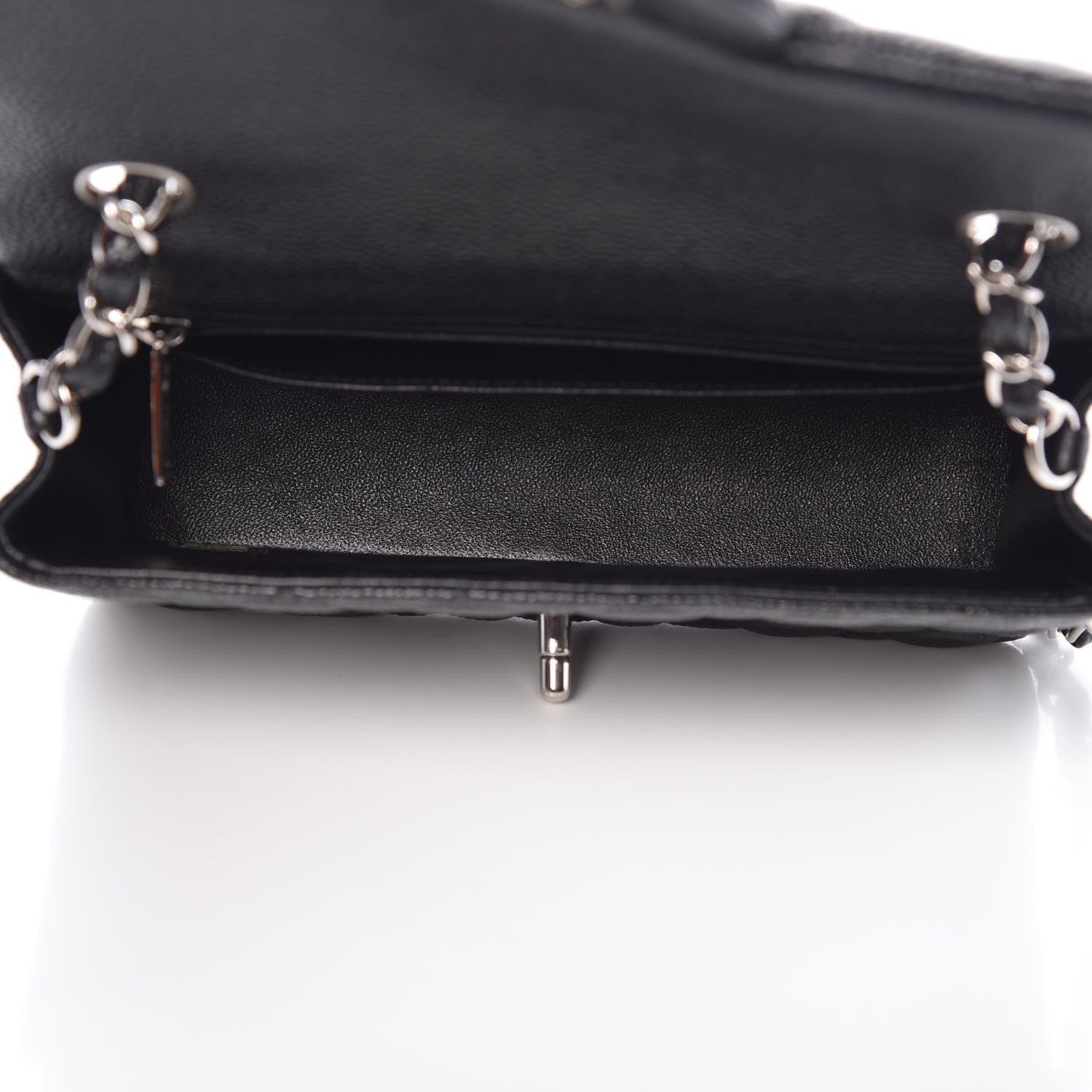 Chanel Caviar Quilted Mini Rectangular Flap Black 5 of 8