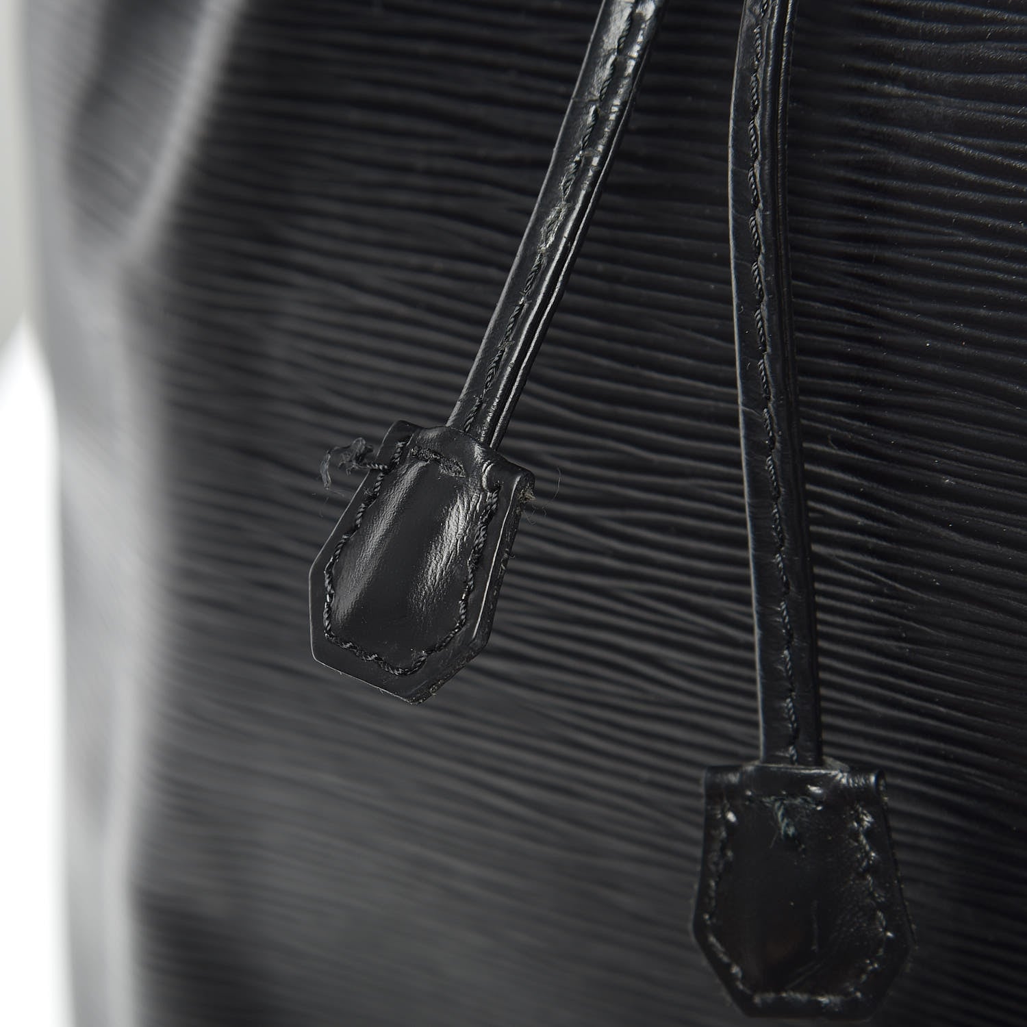 Louis Vuitton Epi Sac a Dos Drawstring Bag Black 13 of 14