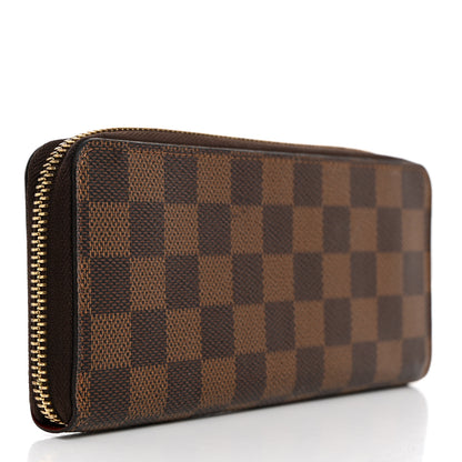 Louis Vuitton Damier Ebene Clemence Wallet Cherry 3 of 7