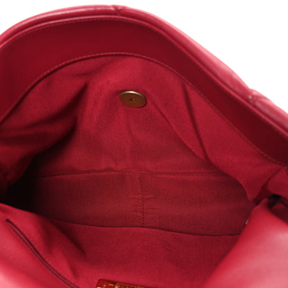 Chanel Lambskin Quilted Large Chanel 19 Flap Red 5 of 10