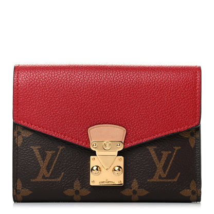 Louis Vuitton Monogram Pallas Compact Wallet NM Cerise 1 of 7