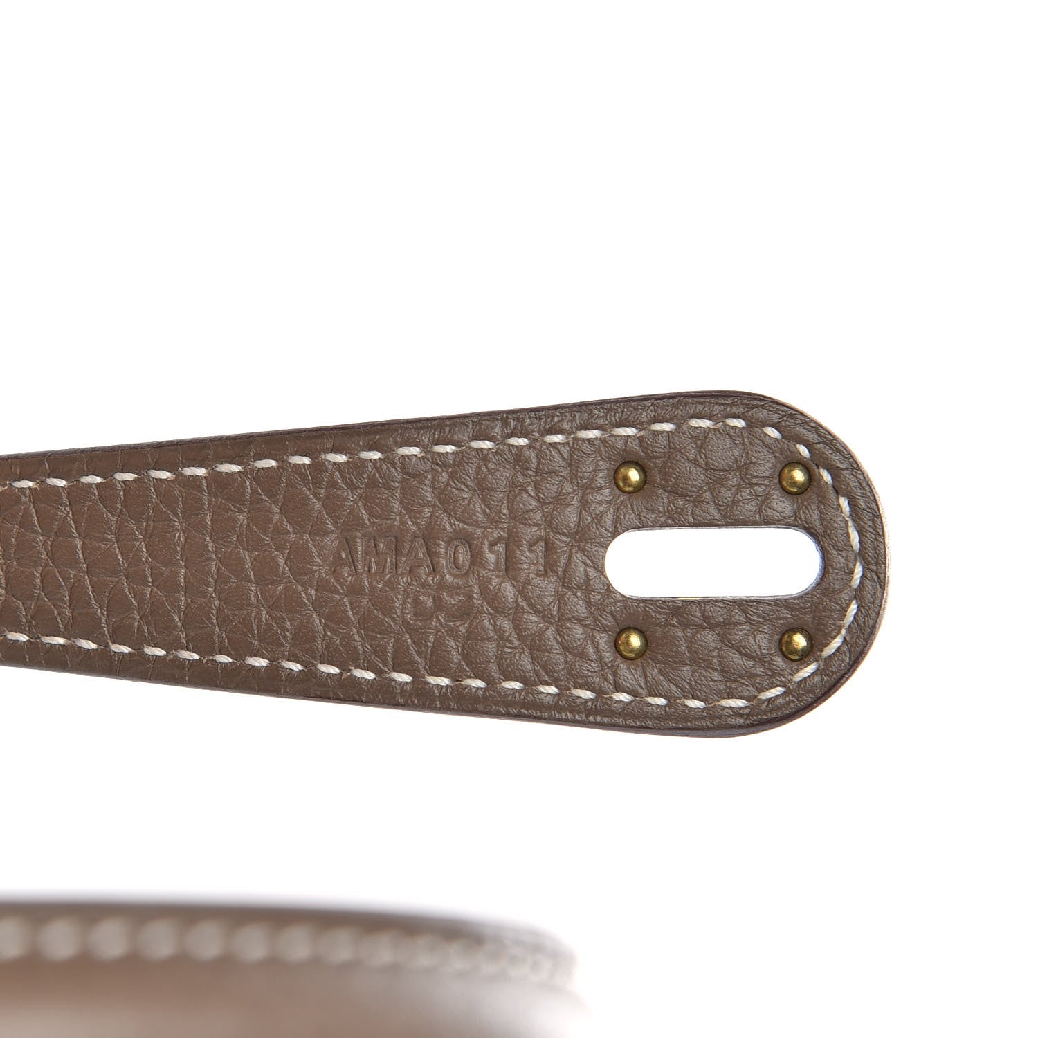 Hermes Taurillon Clemence Lindy 30 Etoupe 7 of 9