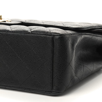 Chanel Caviar Quilted Maxi Double Flap Black 10 of 10