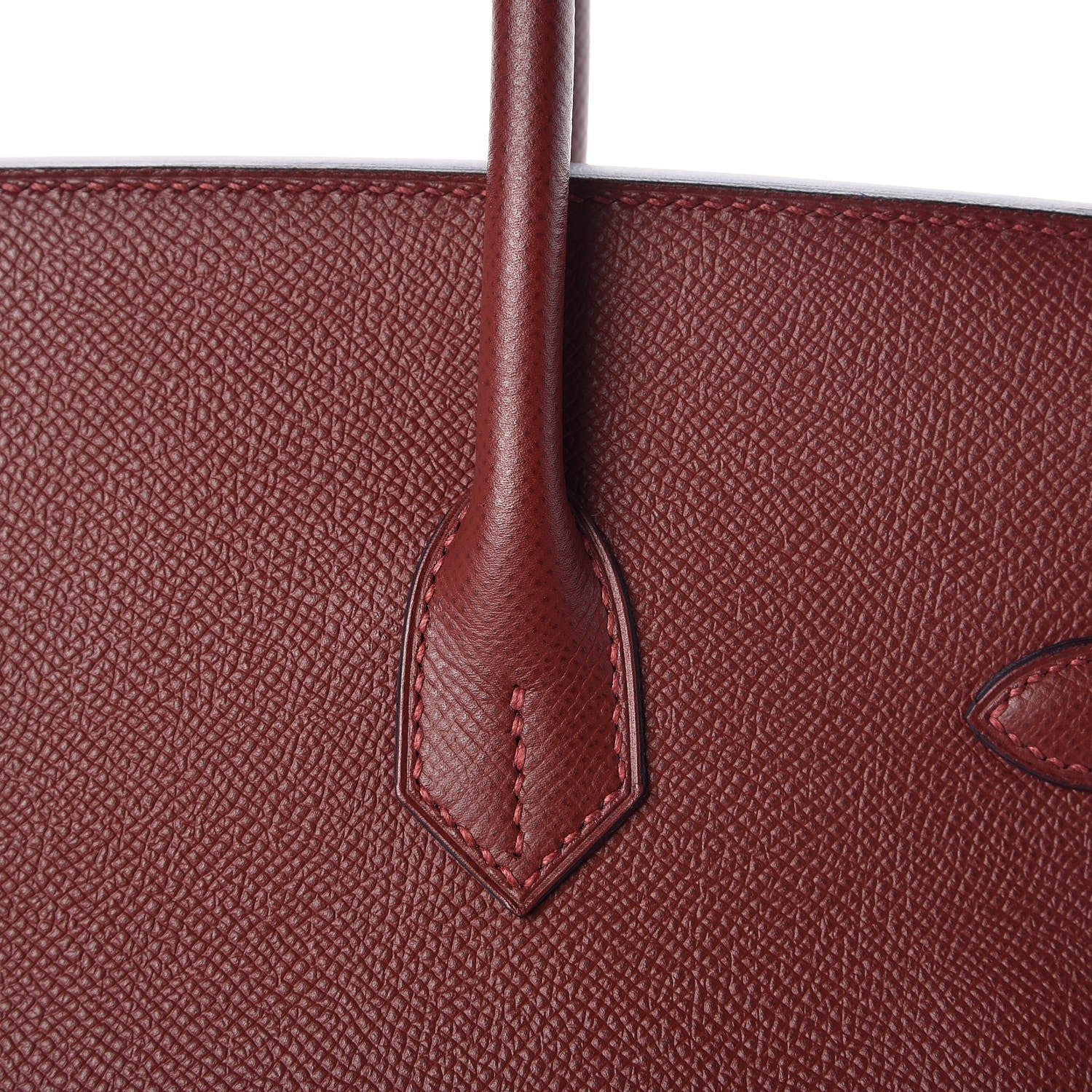 Hermes Epsom Contour Birkin 35 Rouge H 30 of 35