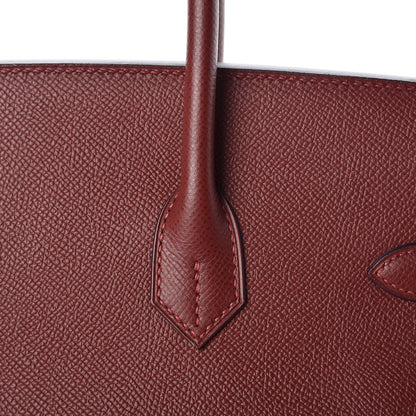 Hermes Epsom Contour Birkin 35 Rouge H 30 of 35