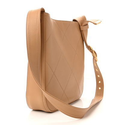 Chanel Calfskin Stitched Easy Mood Hobo Beige 3 of 11