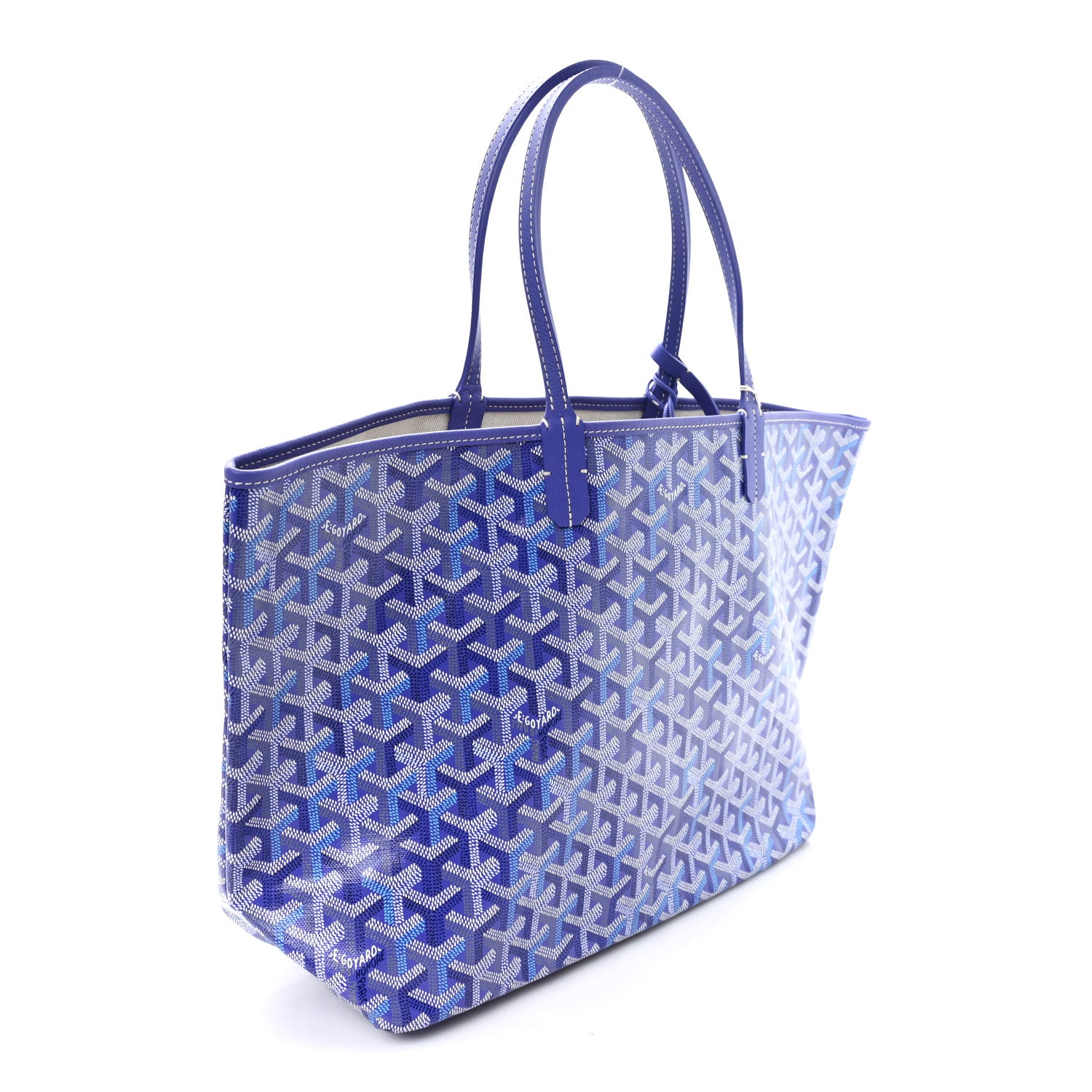 Goyard Goyardine Saint Louis PM Blueberry Purple 4 of 11