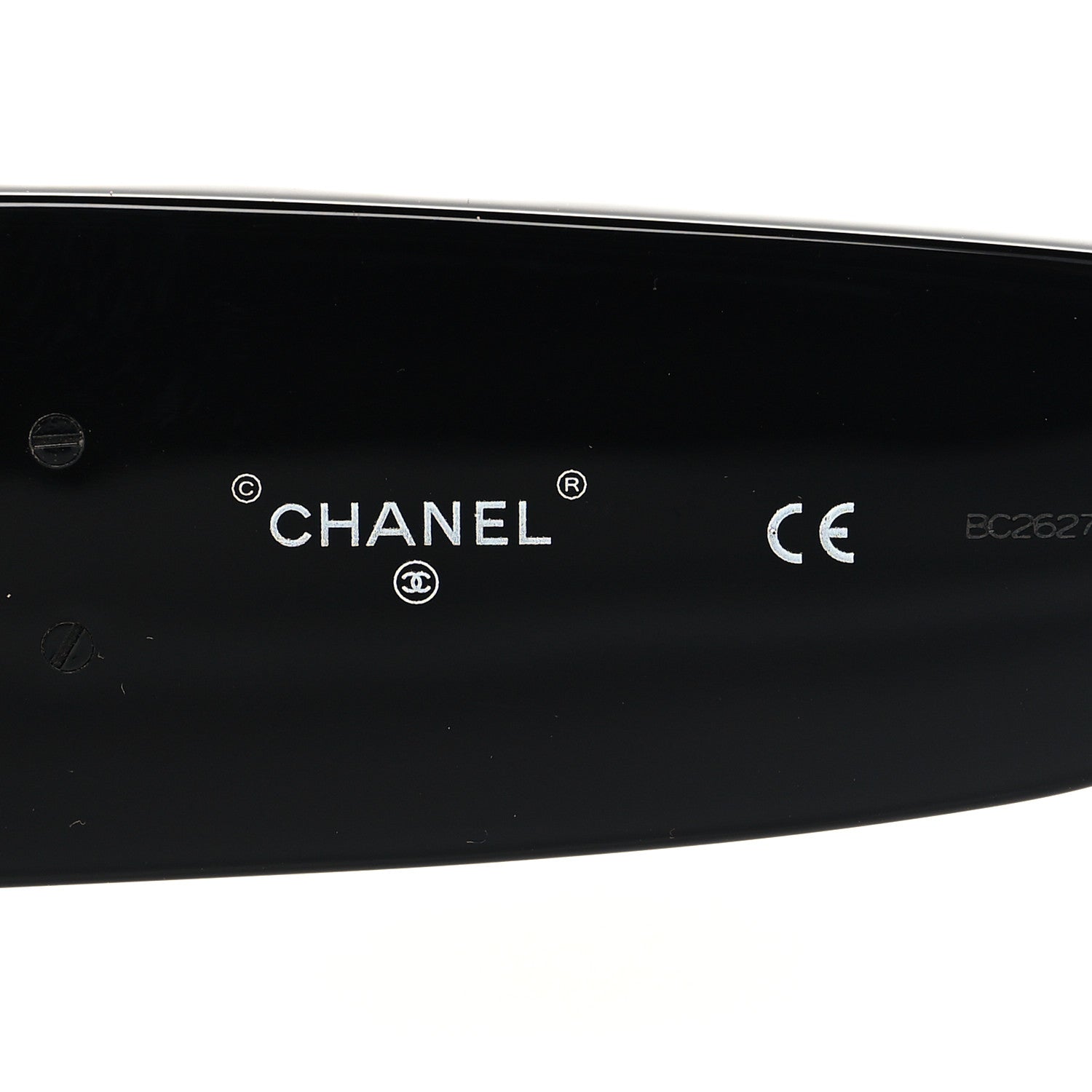 Chanel Acetate Shield Sunglasses 71466 Black 5 of 7