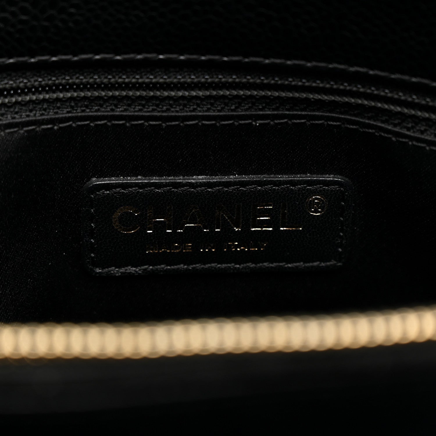 Chanel Caviar Quilted Grand Shopping Tote GST Black 7 of 13