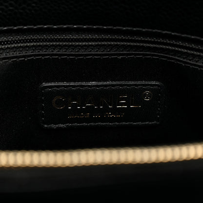 Chanel Caviar Quilted Grand Shopping Tote GST Black 7 of 13