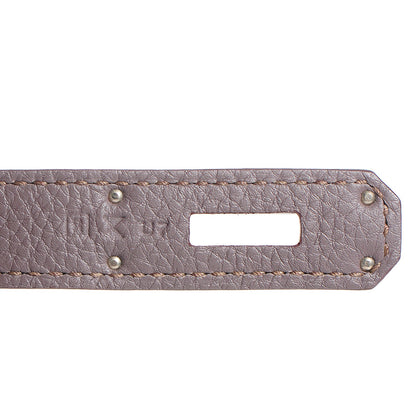 Hermes Togo Birkin 35 Etain 16 of 28