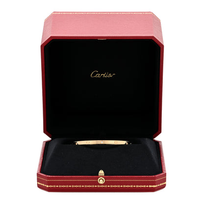 Cartier 18K Yellow Gold 6 Diamond Small LOVE Bracelet 16 7 of 7