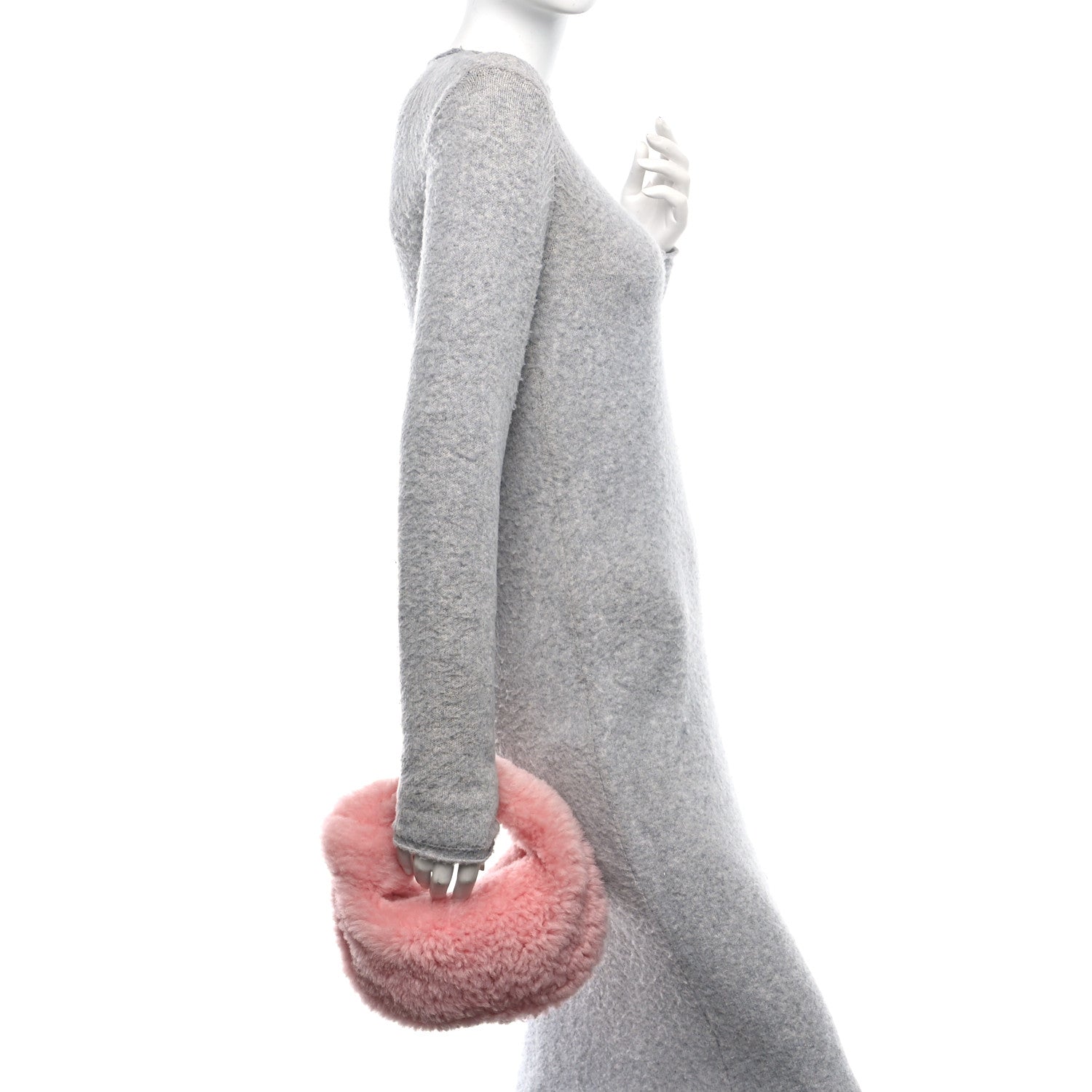 Bottega Veneta Shearling Mini Jodie Popsicle 2 of 11