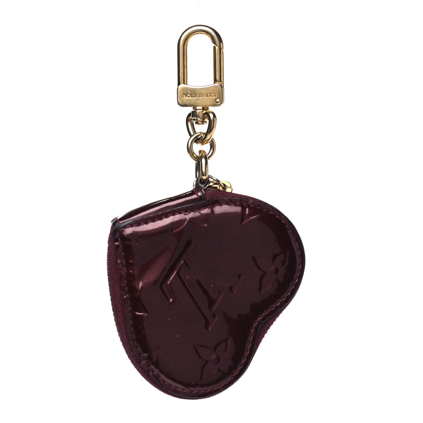 Vernis Coeur Heart Coin Purse Amarante