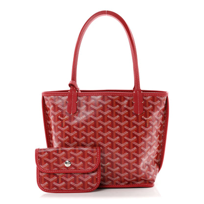 Goyard Goyardine Reversible Mini Anjou Red 4 of 18