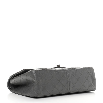 Chanel Aged Calfskin Quilted 2.55 Reissue 226 Flap Grey 4 of 11