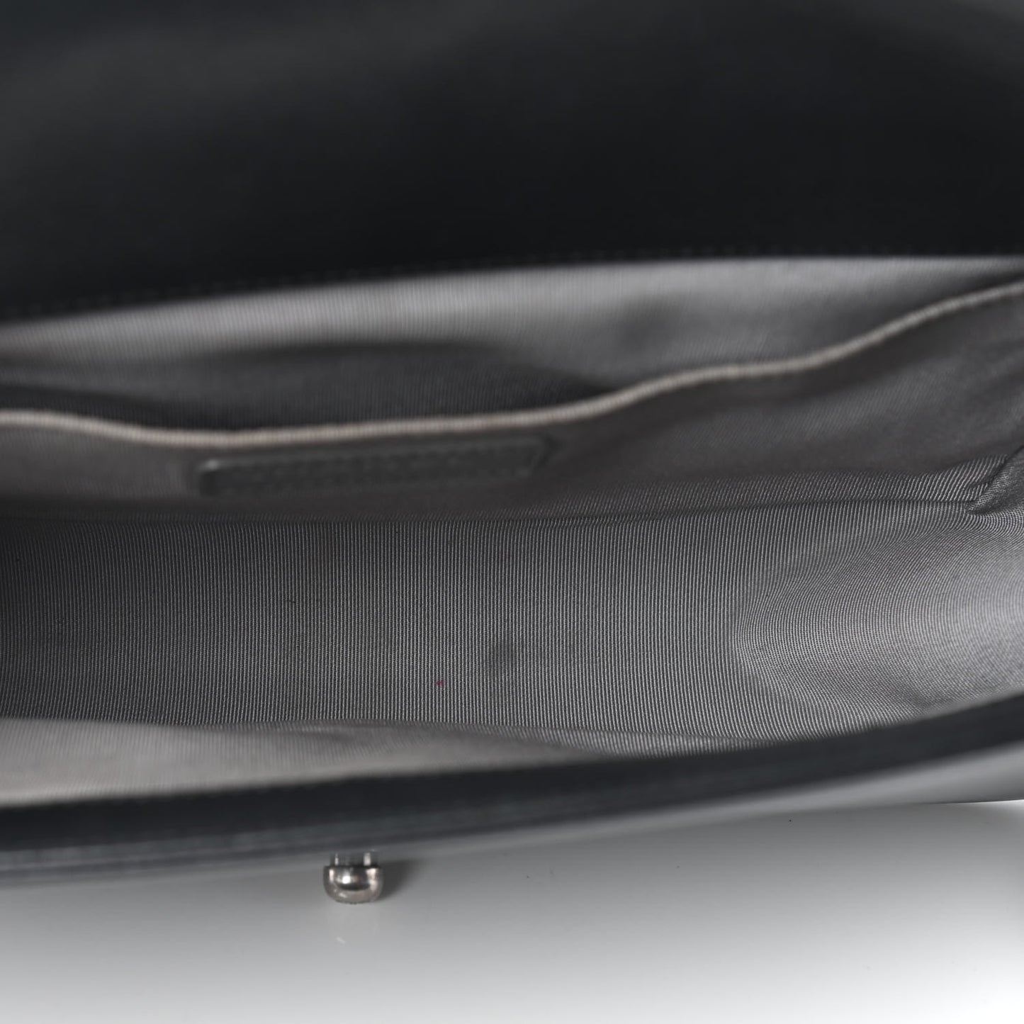Calfskin Quilted Medium Boy Flap Black