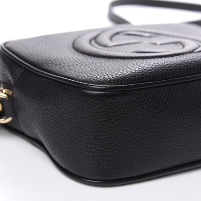 Gucci Pebbled Calfskin Small Soho Disco Bag Black 8 of 10