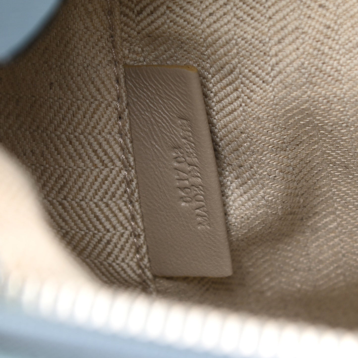 Calfskin Medium Puzzle Bag Stone Blue