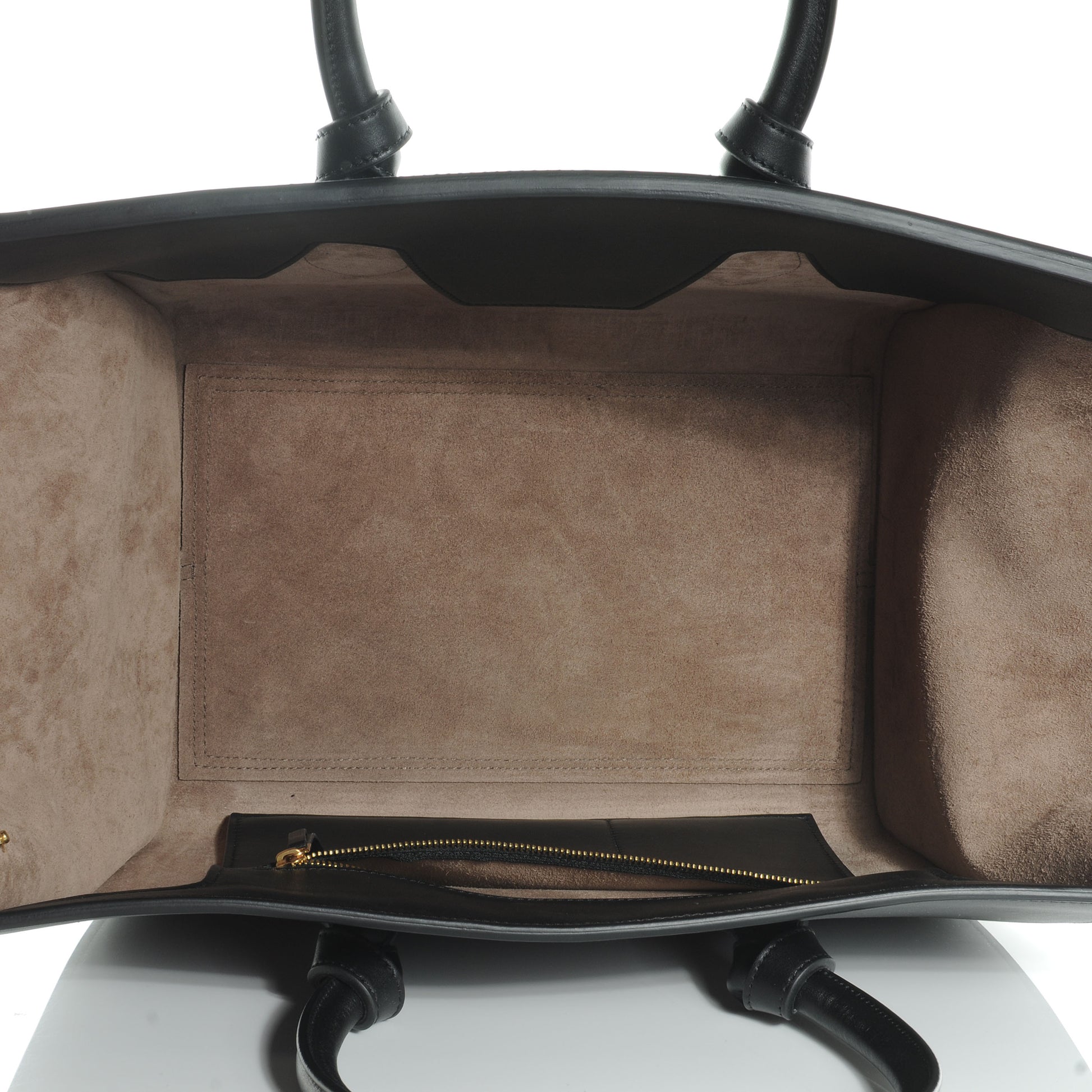 Celine Smooth Calfskin Tie Knot Tote Black 6 of 8
