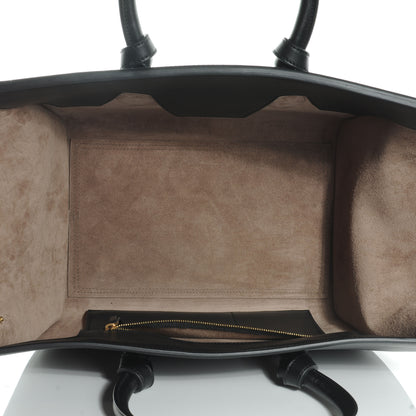 Celine Smooth Calfskin Tie Knot Tote Black 6 of 8