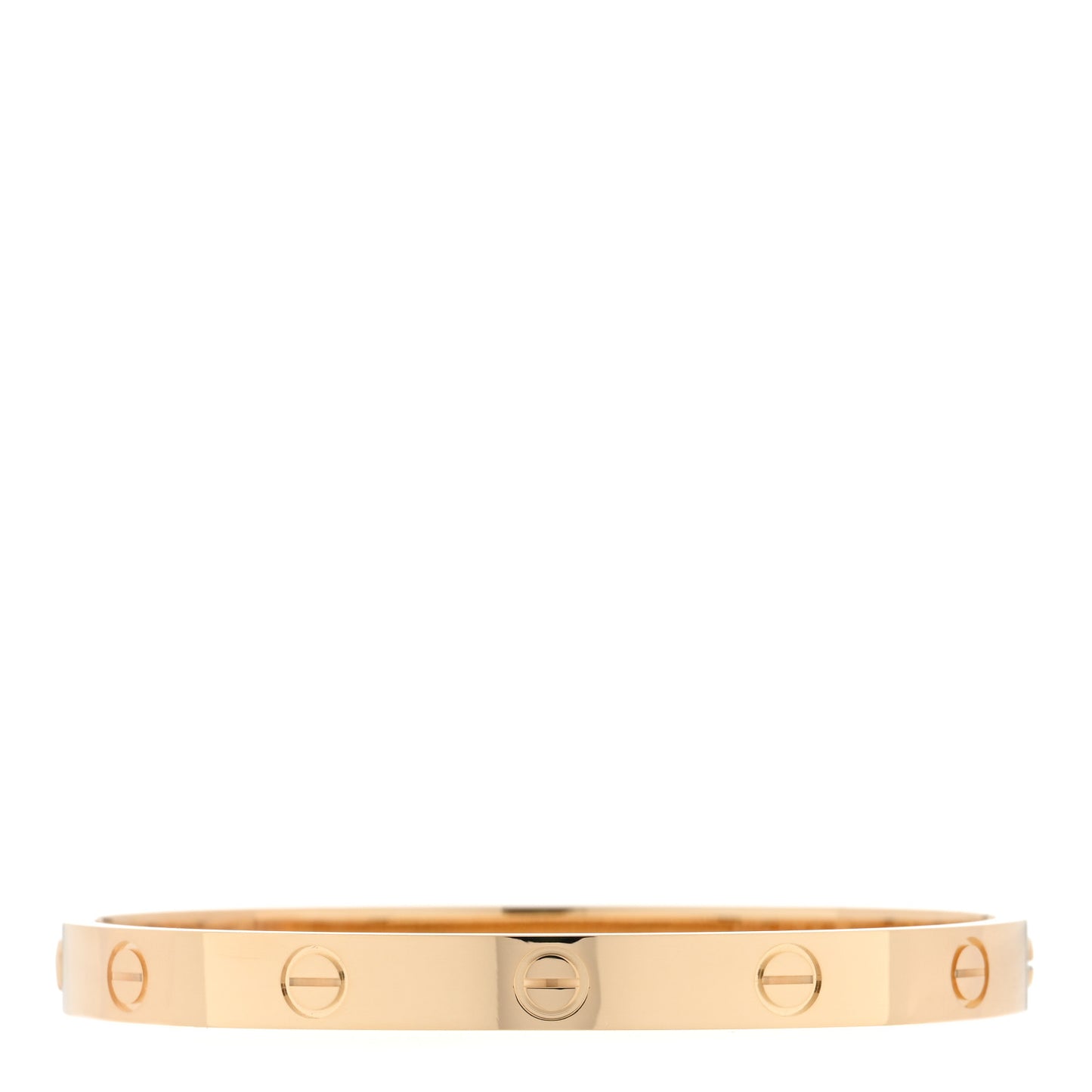 18K Yellow Gold LOVE Bracelet 17