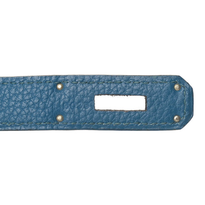 Hermes Togo Birkin 35 Bleu Izmir 6 of 12