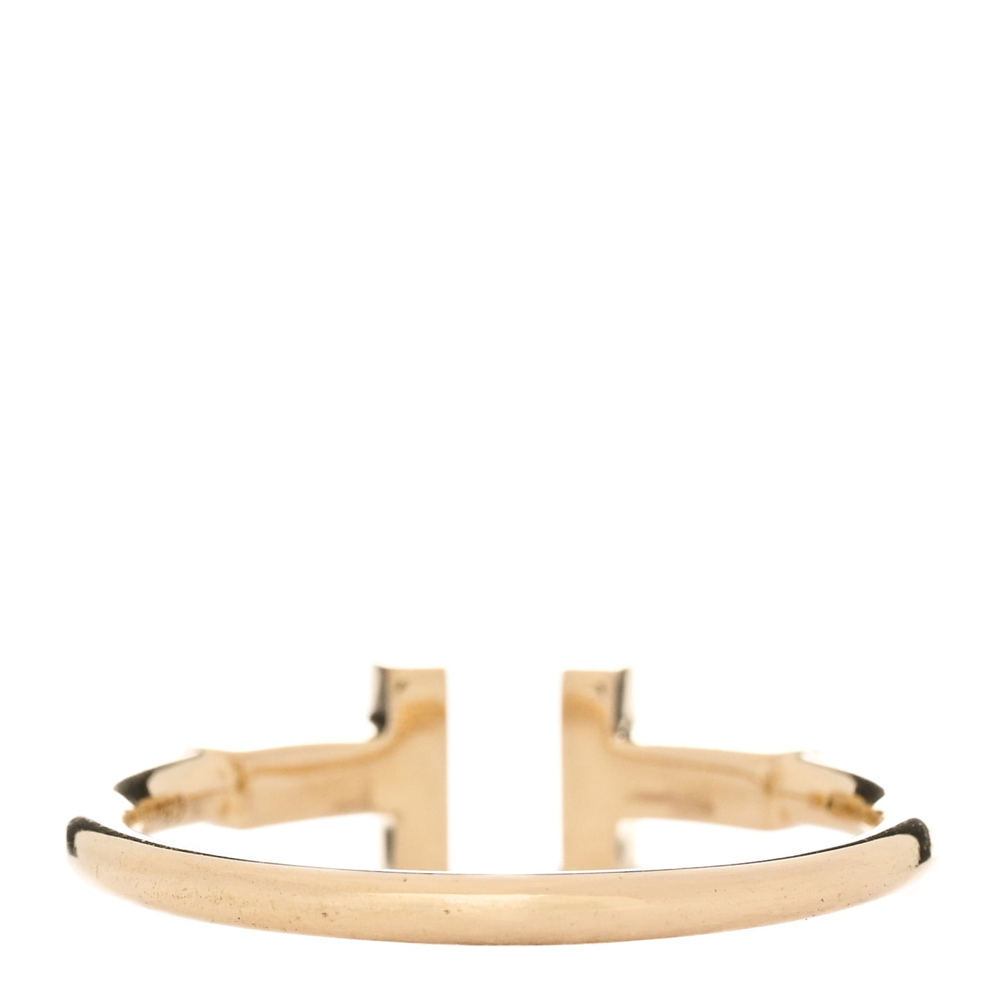 18K Yellow Gold T Wire Ring 54 6.75
