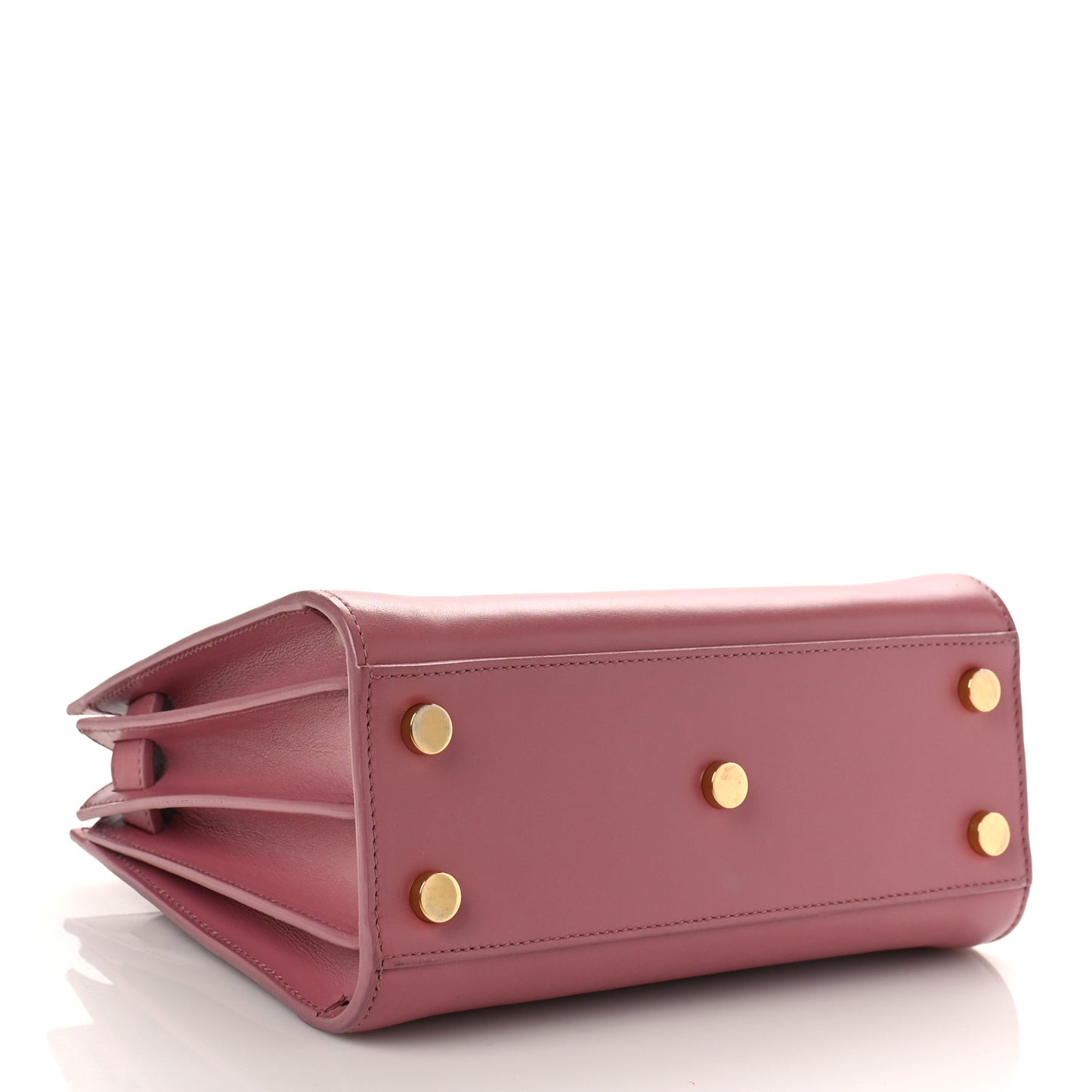 Calfskin Nano Sac De Jour Rose Dark