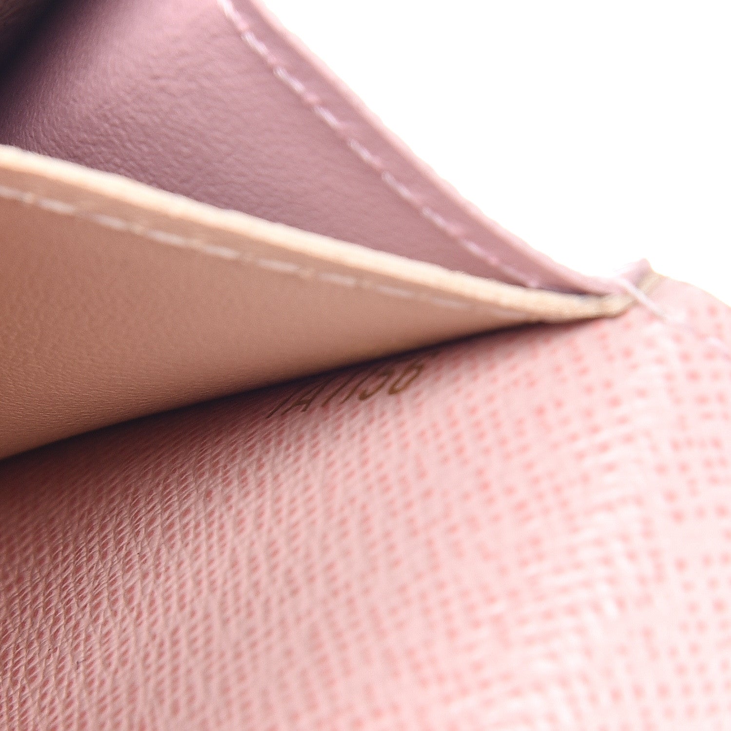 Louis Vuitton Damier Azur Emilie Wallet Rose Ballerine 8 of 9