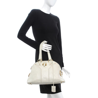 Saint Laurent Calfskin Medium Muse Ivory 2 of 14