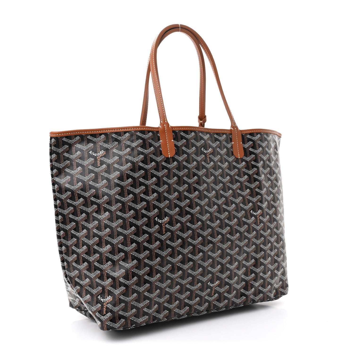 Goyard Goyardine Saint Louis PM Black Gold 4 of 12