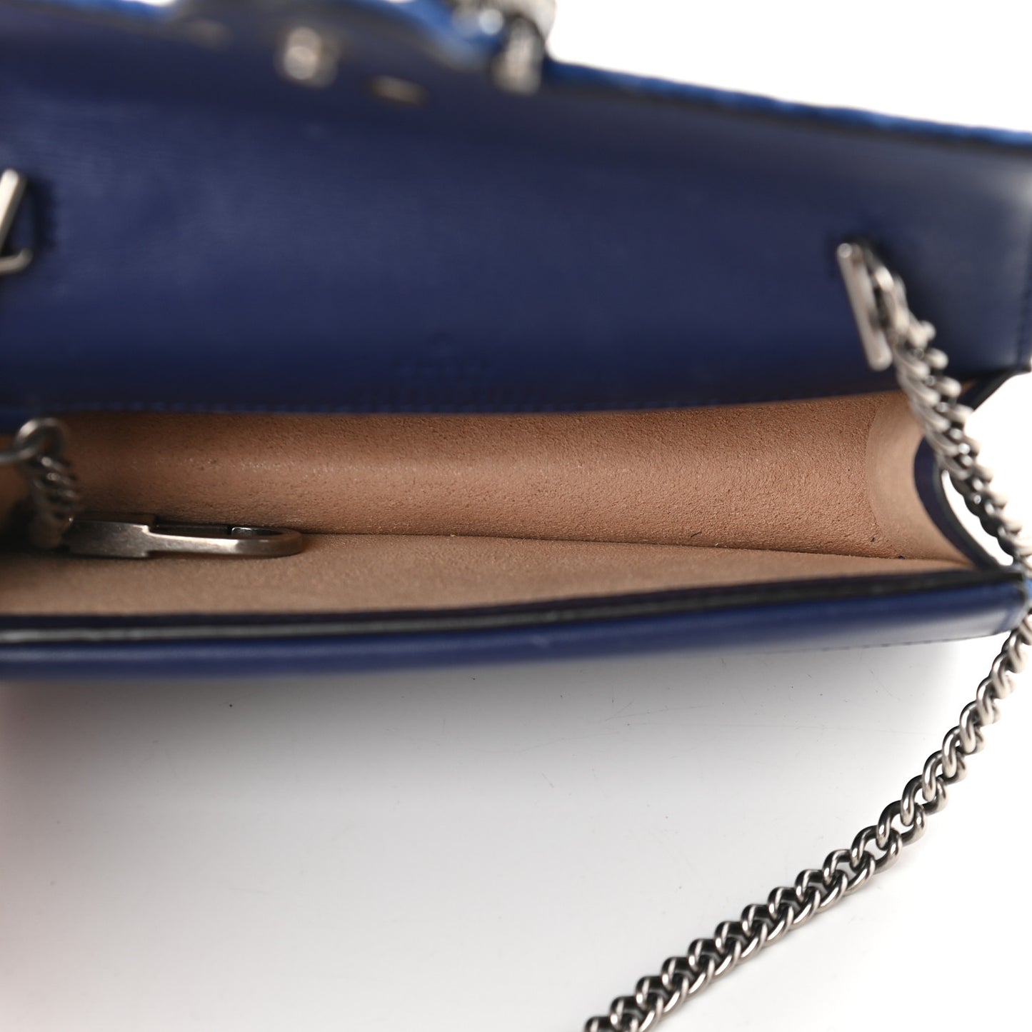 Velvet Super Mini Dionysus Shoulder Bag Cobalt