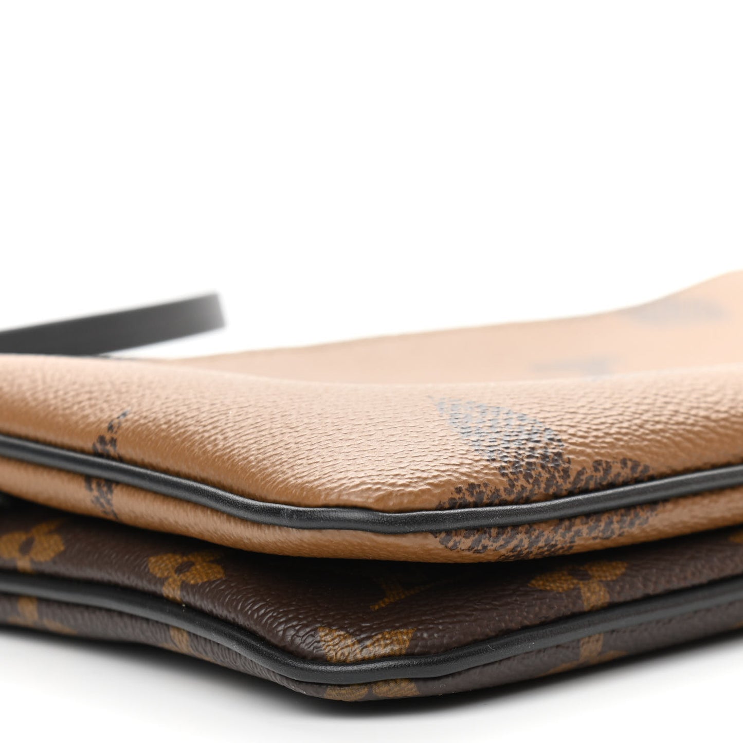 Reverse Monogram Giant Double Zip Pochette