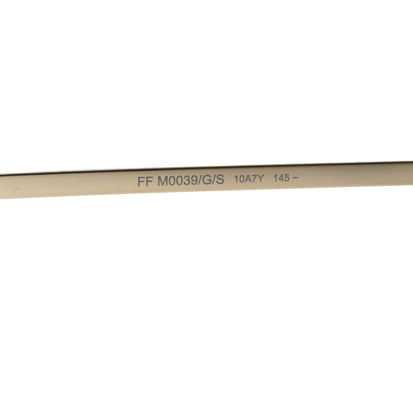 Acetate FF Fabulous Shield Sunglasses FF M0039/G/S White