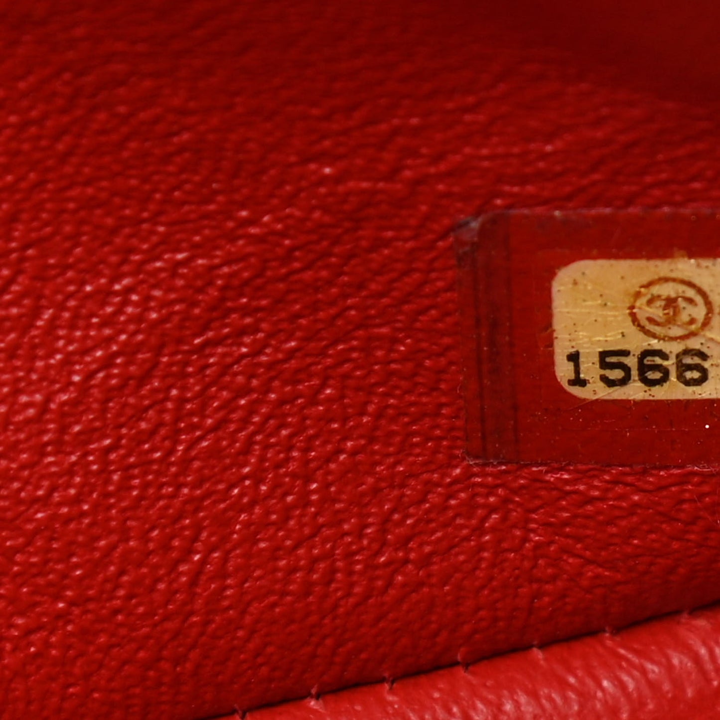 Lambskin Quilted Jumbo Double Flap Orange