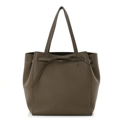 Celine Soft Grained Calfskin Small Belt Cabas Phantom Taupe 1 of 10