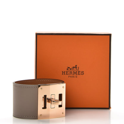 Hermes Swift Kelly Dog Bracelet T2 Gris Asphalte 5 of 5