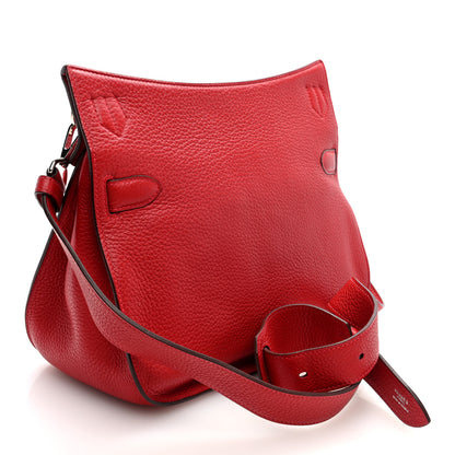 Hermes Taurillon Clemence Jypsiere 31 Rouge Casaque 3 of 10