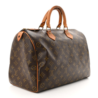Louis Vuitton LOUIS VUITTON Monogram Speedy 35 3 of 12