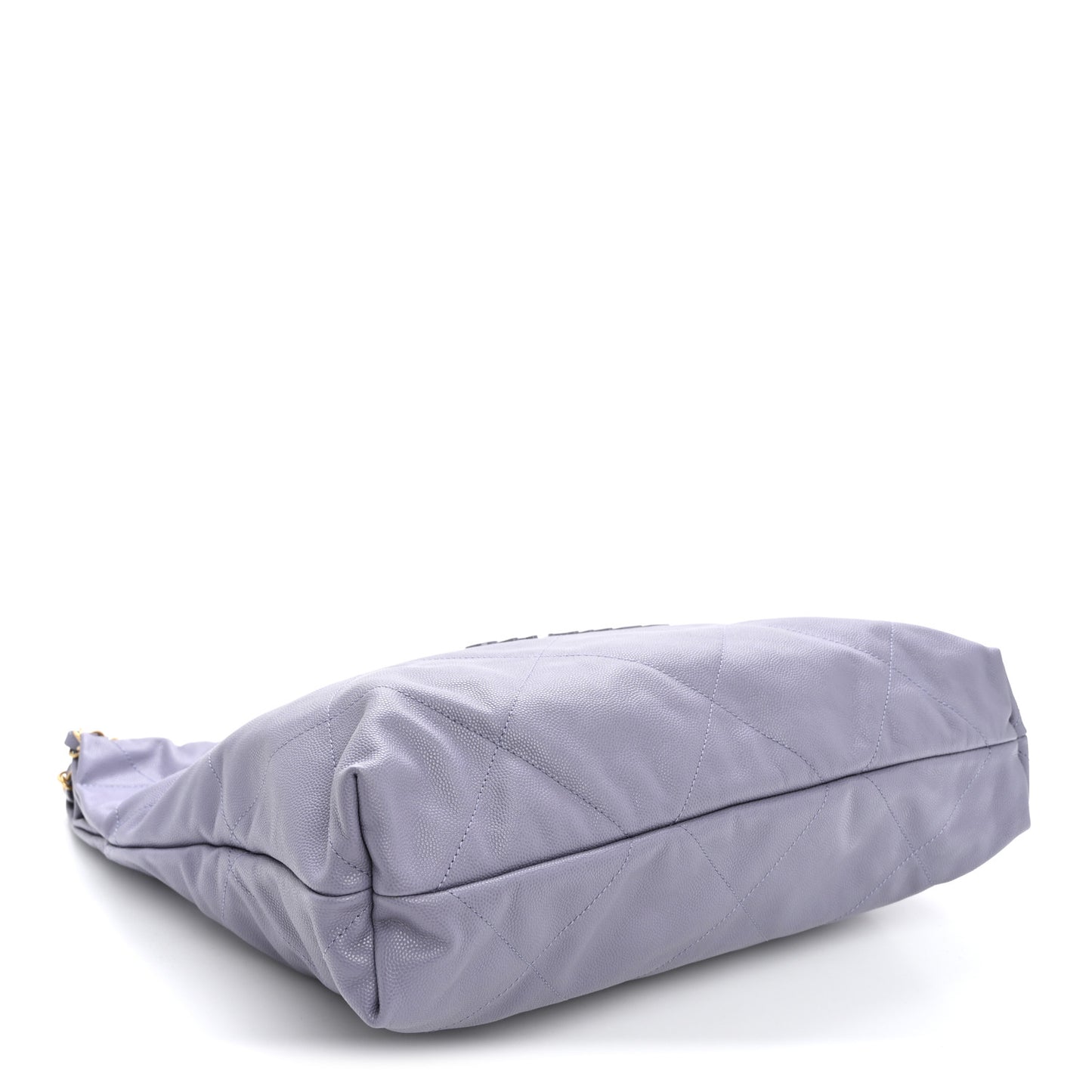 Shiny Caviar Quilted Monochrome Small Chanel 22 Light Purple