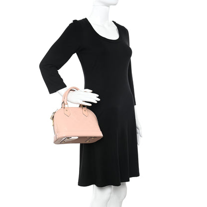 Louis Vuitton Vernis Alma BB Rose Ballerine 3 of 16