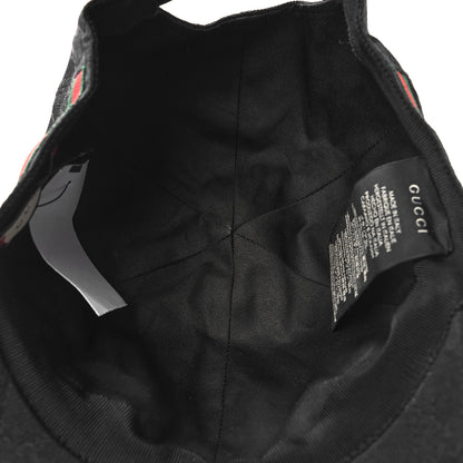 Gucci Monogram Web Baseball Hat M Black 7 of 8
