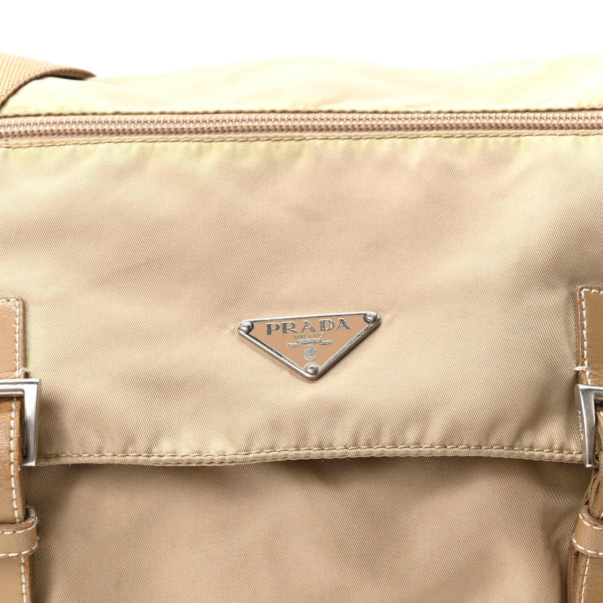 Nylon Vela Sport Messenger Bag Cammello
