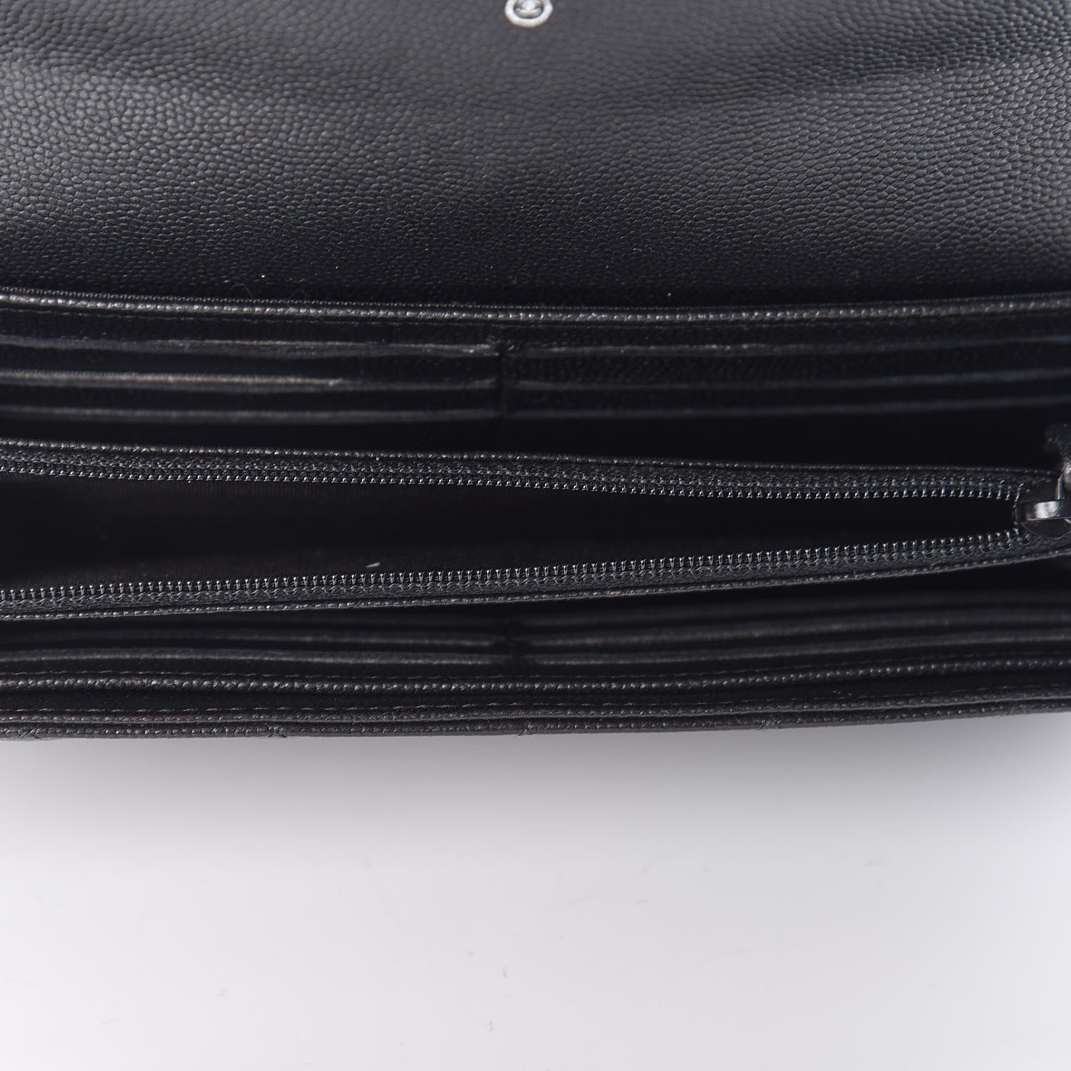 Chanel Caviar Quilted Boy Flap Wallet So Black 8 of 12